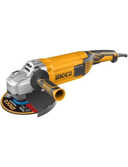Smerigliatrice angolare da 2400 W Professionale Disco 230 mm Ingco AG24008E
