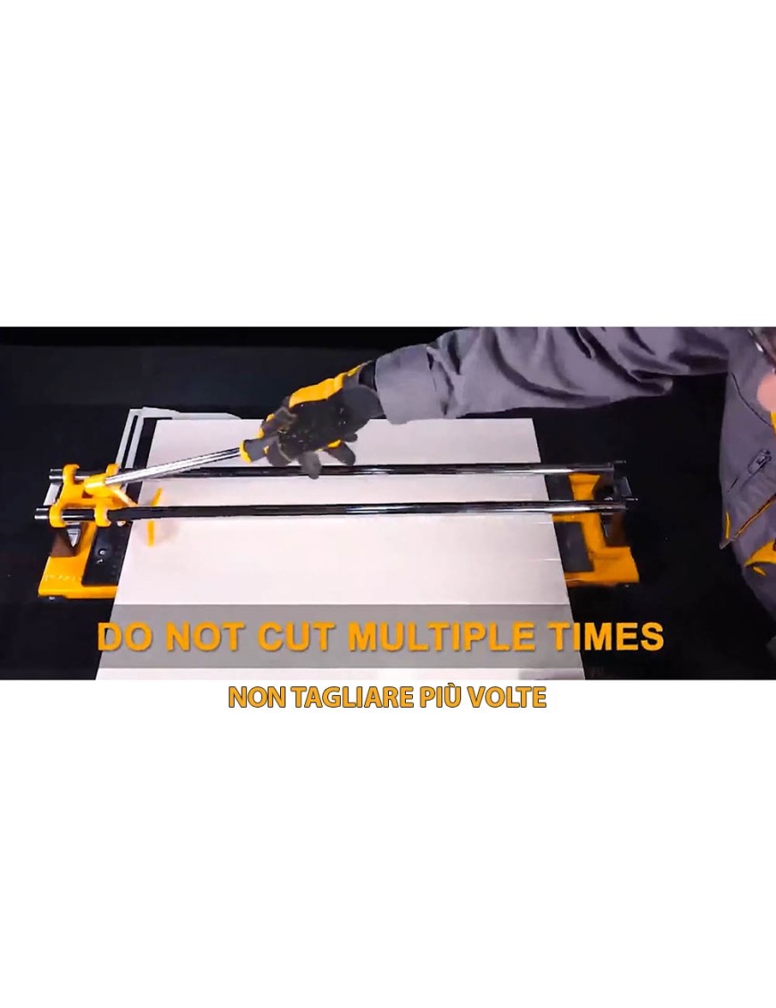 Tagliapiastrelle Manuale 600 Mm - Troncatrice Per Ceramica E Monocottura INGCO - Foto 5