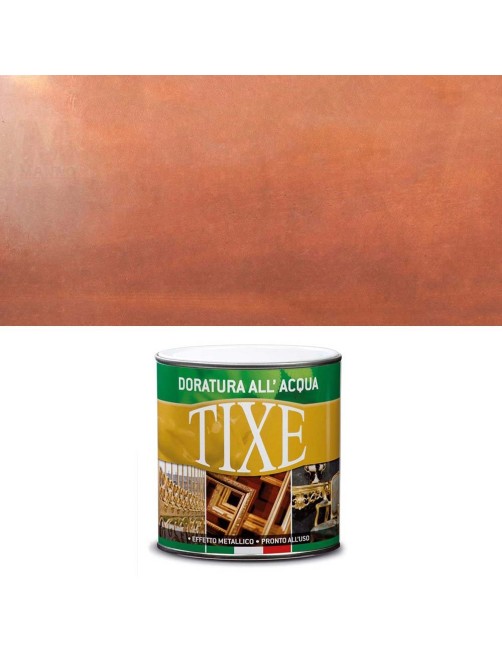 Vernice oro dorata Doratura per Interni all'acqua 125 500 ml Pittura Pronta Tixe