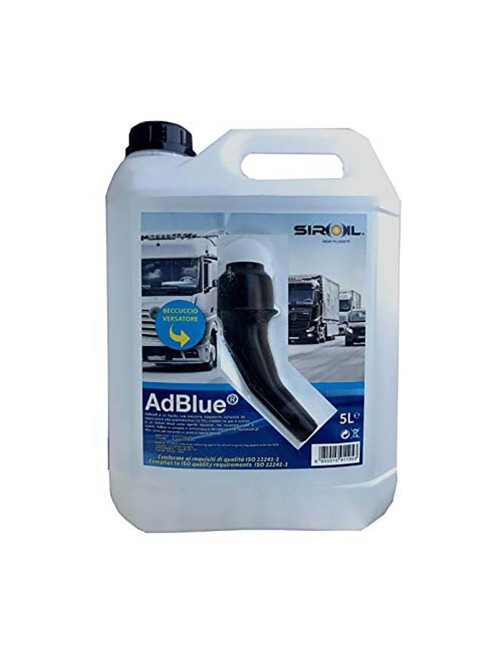 Additivo Adblue Urea Per motori Diesel Euro 4 5 6 Scr Riduzione emissioni Siroil 