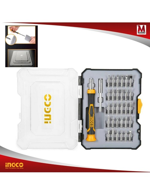 Set Cacciaviti di precisione kit per riparazione Smartphone Iphone tablet 32pz Ingco