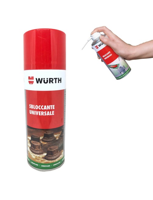 Sbloccante universale Lubrificante Spray 400 ml Viti Bulloni serrature Wurth