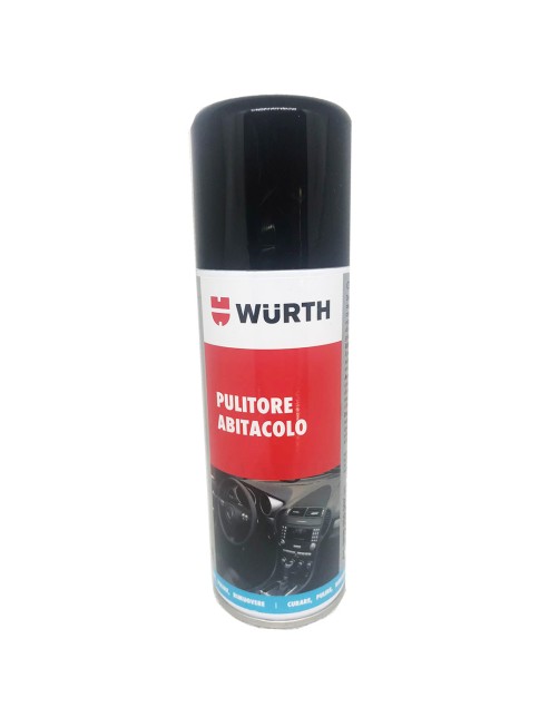 Pulitore abitacolo Interni Auto Detergente in schiuma attiva Spray 200 ml Wurth