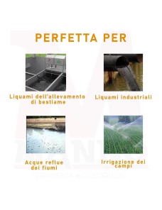 Pompa sommersa ad immersione acque sporche dirty water 750W Hoteche