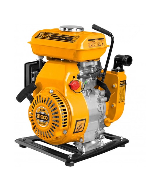 Motopompa a scoppio a benzina 2,5 hp 105 Cc 167 Lt/Min professionale Ingco Gwp152