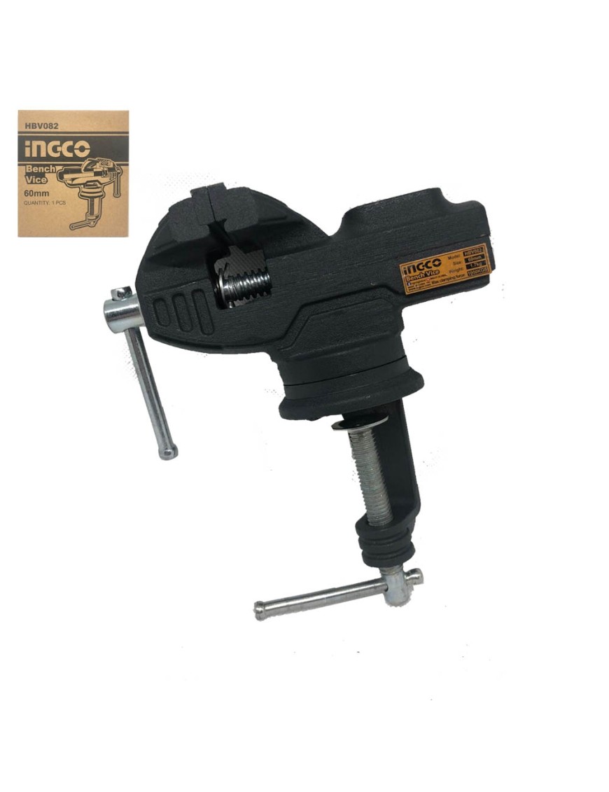 Morsa da banco professionale VAR base girevole 125 mm