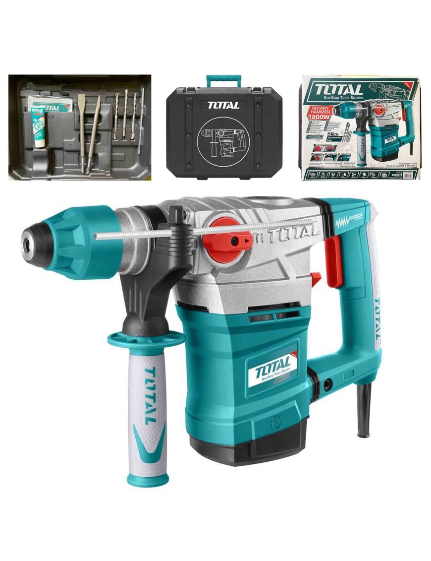 Martello Demolitore 1700 W In Valigetta Di Metallo Con Accessori - Foto 5