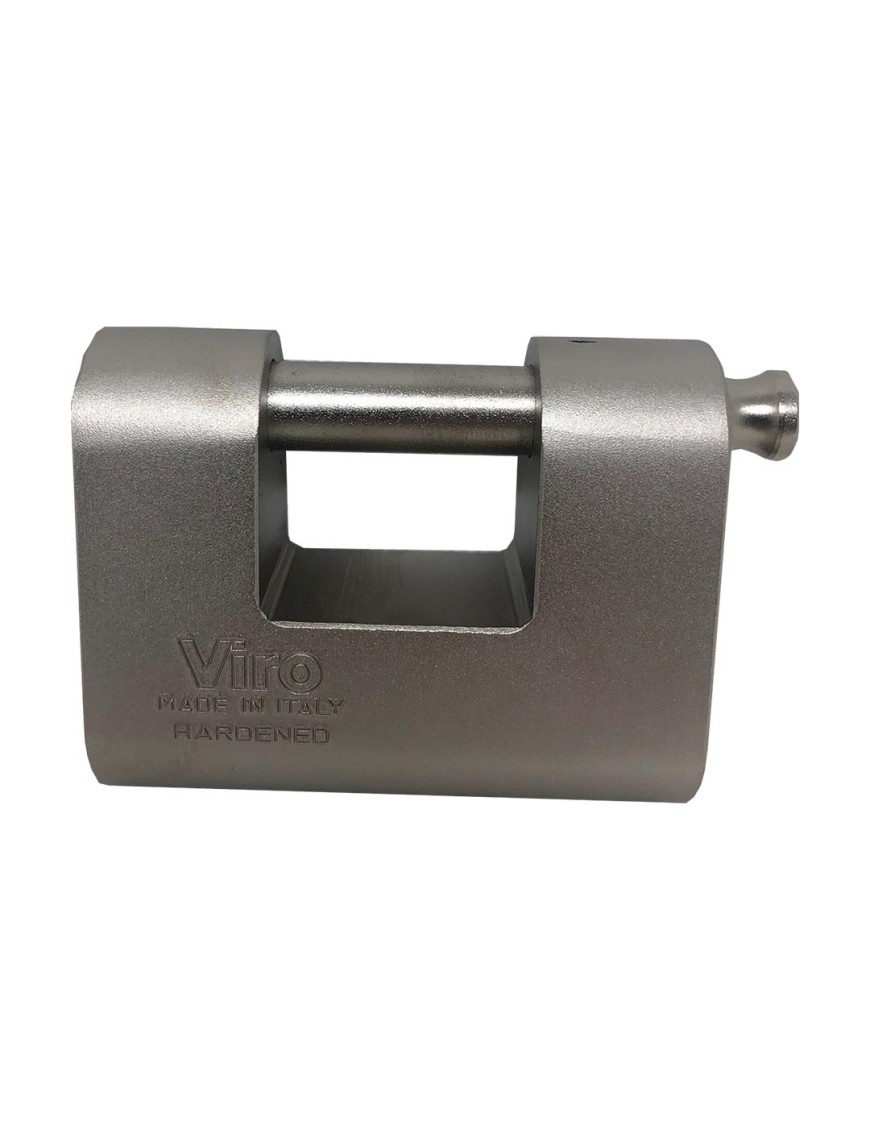 Lucchetto Monoblocco In Ottone Smerigliato Con Arco In Acciaio CISA Lockingline 21610 63 Mm 89893537 - Foto 14