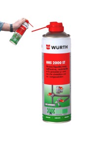 Pulitore abitacolo Interni Auto Detergente in schiuma attiva Spray 200 ml  Wurth