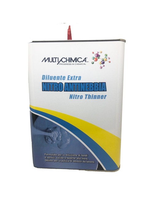 Diluente nitro antinebbia extra 1 5 Lt per vernice fondi finiture Multichimica