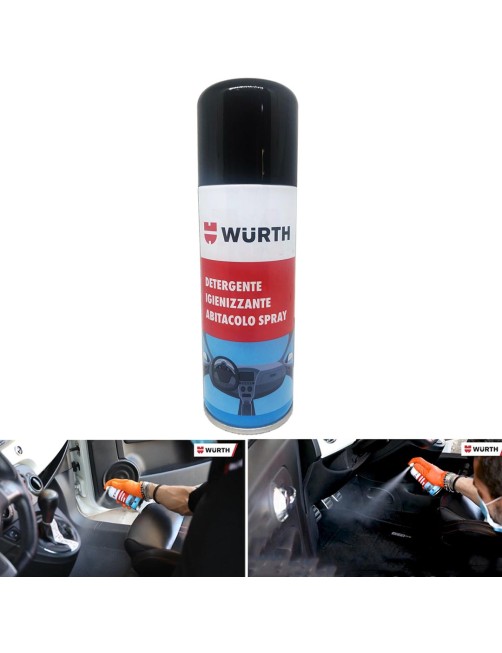 Detergente igienizzante abitacolo spray Profumo lavanda Interni auto 200ml Wurth