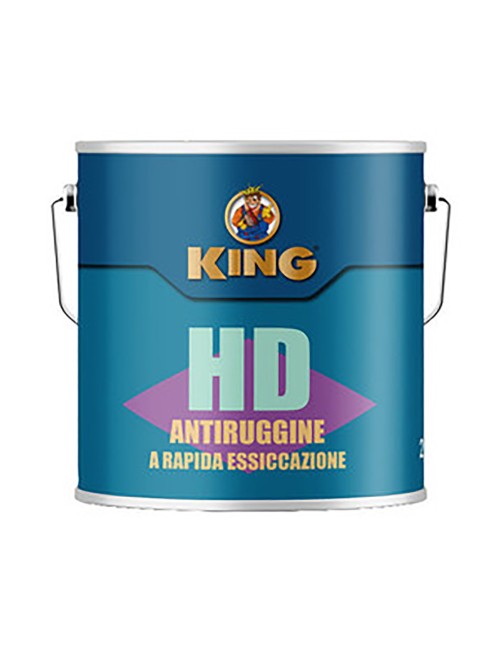 Antiruggine a rapida essiccazione King Hd 2,5 Lt Grigio