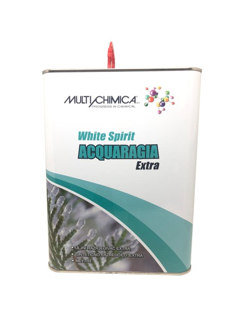 Acquaragia diluente solvente extra 5 lt multiuso per vernici smalti Multichimica