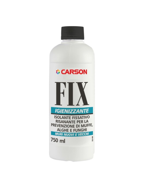 Fissativo anti muffa igienizzante risanante prevenzione alghe 750 ml Carson Fix
