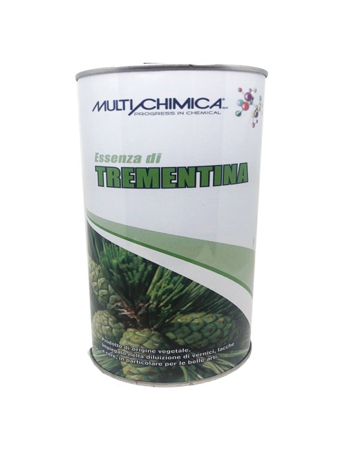 Essenza di trementina origine vegetale Diluente Solvente Pulizia 5 Lt Multichimica