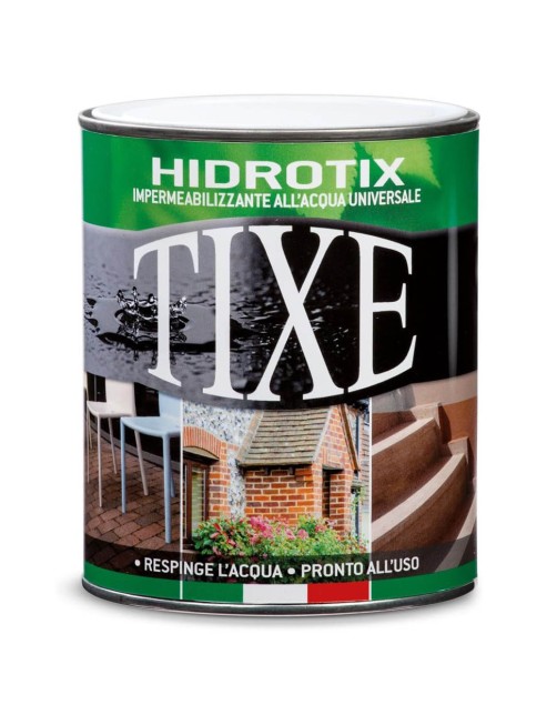 Vernice impermeabilizzante trasparente all' acqua universale Tixe Hidrotix