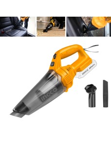 Ingco Aspirapolvere senza filo a batteria 20 V 0.5 L Aspirabriciole pulizia Auto CVLI201261