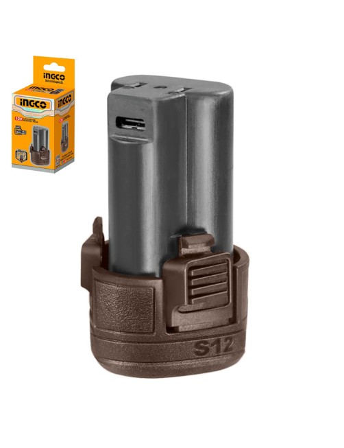 Ingco FBLI12153E Batteria 12 V 1,5 Ah USB-C per alimentazione elettroutensili utensili 12v