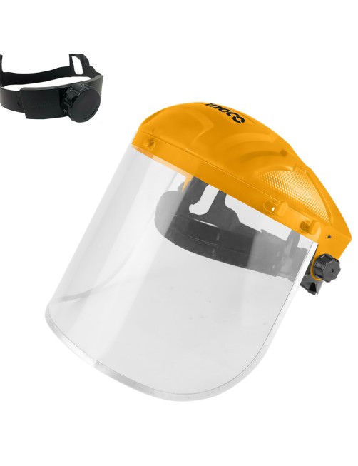 Maschera protettiva per decespugliatore Visiera con fascia Giardinaggio Ingco