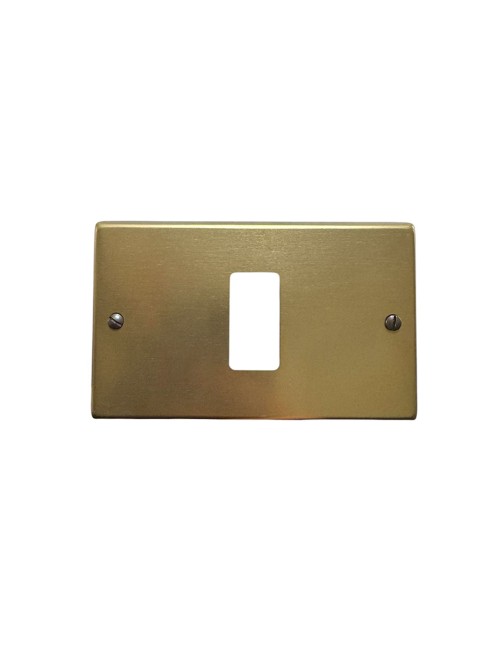 Feb Placca in alluminio Bronzo serie laser compatibili magic cassetta 503