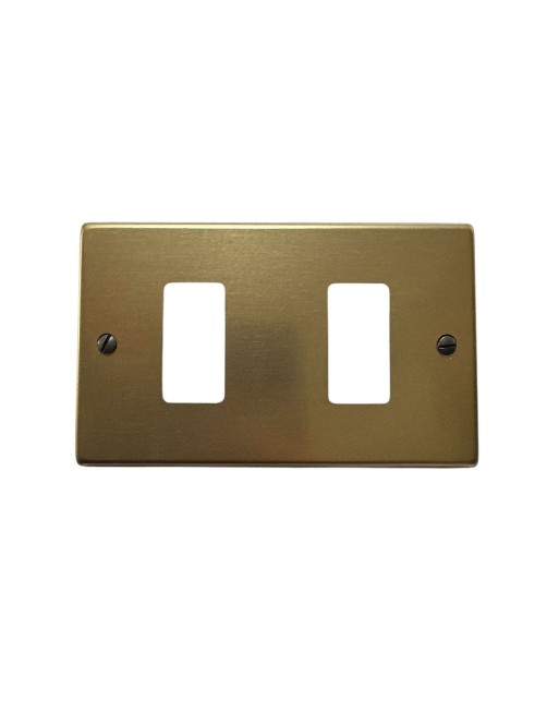 Feb Placca in alluminio Bronzo serie laser compatibili magic cassetta 503