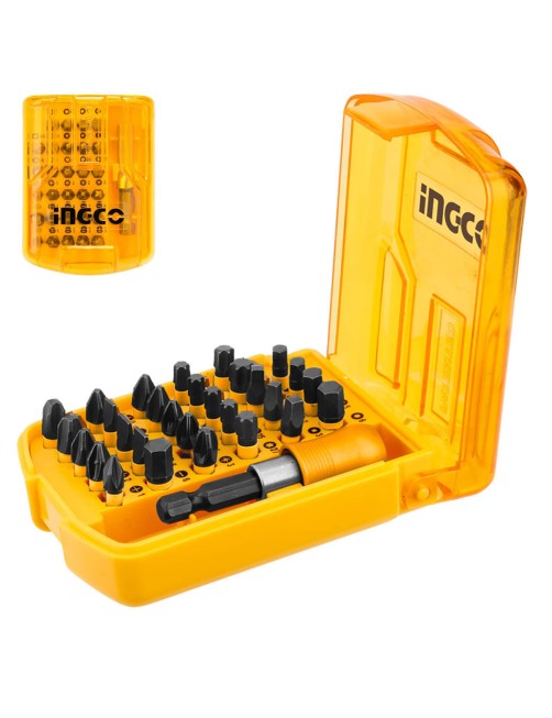 Ingco AKSD68303 Inserti e portainserti per Avvitatori a impulsi Bit a impatto Set 30pz box
