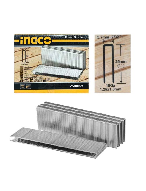 Chiodi e punti per Chiodatrice Graffatrice Ricariche Graffette Sparachiodi Ingco