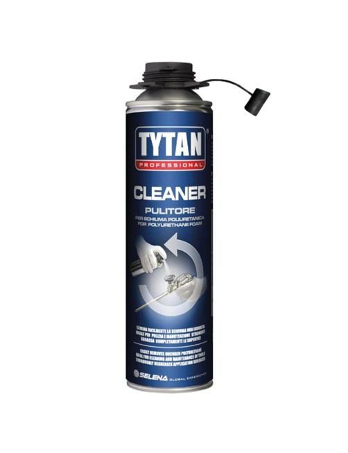 Tytan Cleaner Pulitore per schiuma poliuretanica e adesivi Pulizia Pistole 500 ml