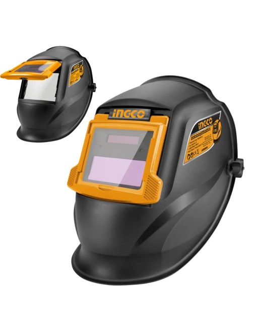 Maschera Saldatura Autoscurante automatica professionale Casco saldatore Ingco Ahm009