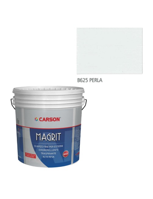 Pittura al quarzo fino per esterno Rivestimento Murale Facciate esterni Carson Magrit