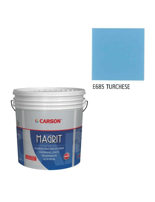 Pittura al quarzo fino per esterno Rivestimento Murale Facciate esterni Carson Magrit