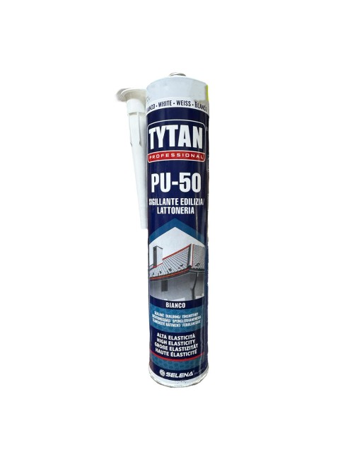 Tytan Sigillante poliuretanico PU 50 Edilizia Lattoneria Giunti stradali 300 ml