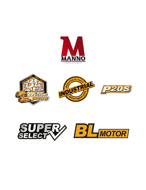 Smerigliatrice Angolare A Batteria 20V INGCO - Disco Da 115 Mm - Foto 8