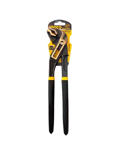 Ingco HPP03300 Pinza regolabile 300 mm a Pappagallo Chiave per Tubi Dadi Impugnatura SOFT