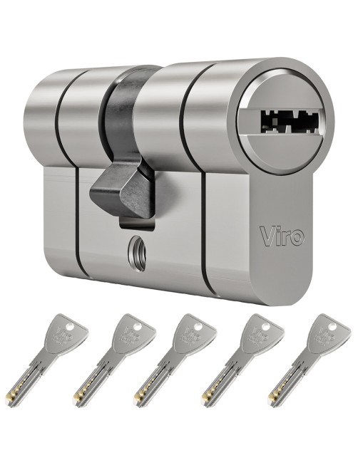 Viro X6 Pro Cilindro europeo doppio EN 1303 5 chiavi Frizionata Non rimani fuori