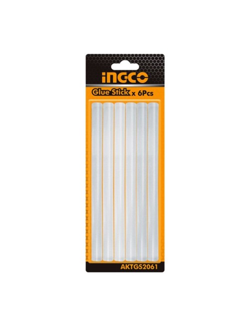 Set 6 pz Stick di colla a caldo Ricarica pistola 11,2 mm X 20 cm Cartucce Ingco