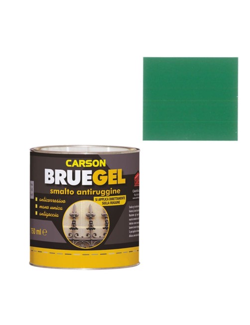 Smalto antiruggine anticorrosiva per ferro Vernice Mano Unica Uretanico Carson Bruegel