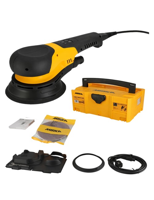 Mirka Levigatrice rotativa DEROS RS 600 Ø150mm 750W brushless leggera in Cassetta