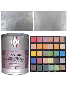 Tixe Oystar Pittura decorativa madreperla effetto Sabbiato Finitura madreperlata