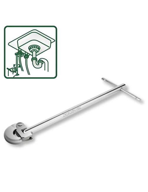 Chiave per lavabo Rubinetti Lavandini Vasche da bagno Bidet 300mm 8-32mm Jadever JDBF1732