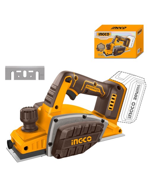 Pialletto elettrico a batteria 20V Piallatrice Elettrica 82X2MM Pialla Solo corpo Ingco
