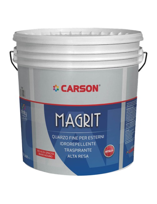 Pittura al quarzo fino per esterno Rivestimento Murale Facciate esterni Carson Magrit