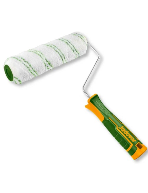 Rullo pittura in microfibra da 23 cm Con Manico Pelo Lungo Professionale Jadever JDCB8918