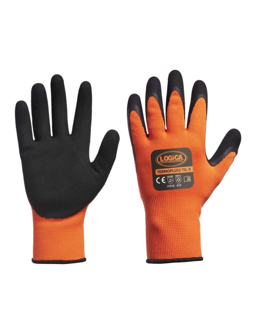 Guanti termici da lavoro Antifreddo Antiscivolo Certificati Professionali Logica Termoplus2