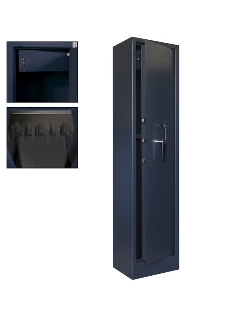 Armadio portafucili 5/7 posti Fuciliera porta fucili con tesoretto interno Viro 4492.T