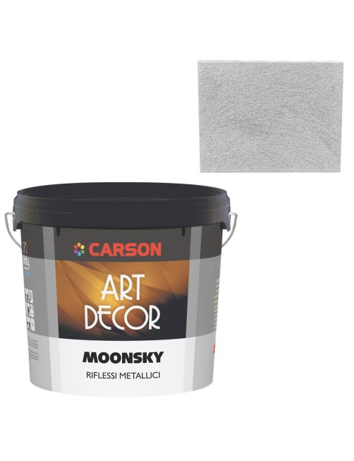 Pittura decorativa iridescente Riflessi Metallici Lavabile Antigraffio Carson Moonsky