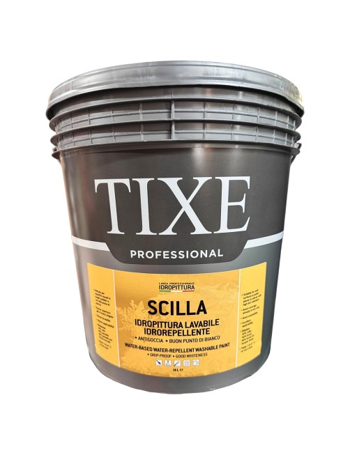Pittura Lavabile Idrorepellente Antigoccia Interni Esterni Bianca Tixe Scilla