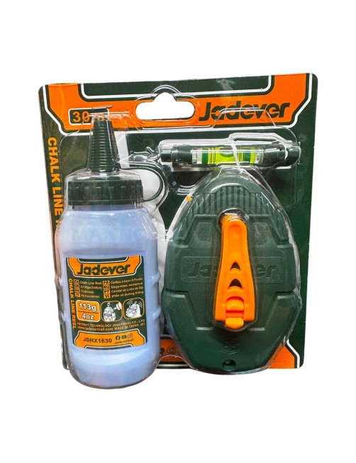 Traccialinee e livella Lenza Battifilo Gesso Blu Filo 30 Mt Jadever JDHX1630
