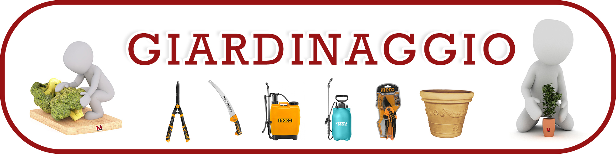 Banner giardinaggio