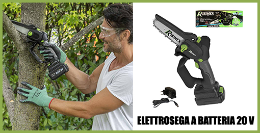 Elettrosega a batteria 20 V